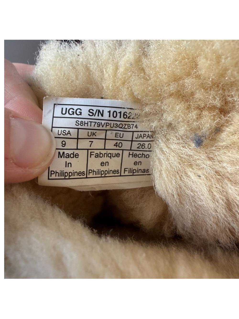 UGG Classic Mini Boots Size 9 US Chestnut Brown Tan Suede Wool Shearling Lining - Picture 15 of 16